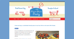 Desktop Screenshot of mountshastapastry.com